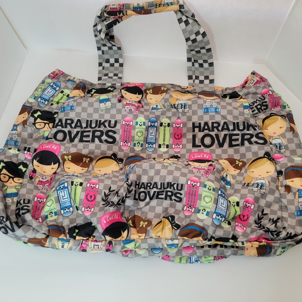 HARAJUKU LOVERS Gwen Stefani Fatal Attraction Tote Bag RARE